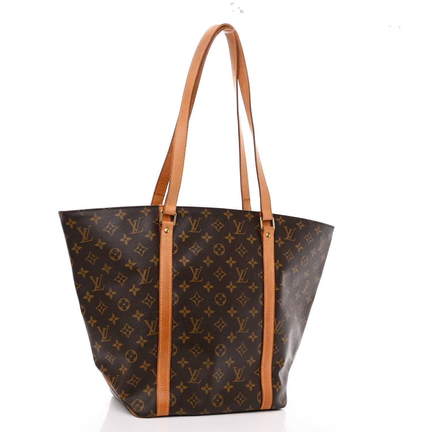 Louis Vuitton LOUIS VUITTON Monogram Sac Shopping Tote 3 of 11