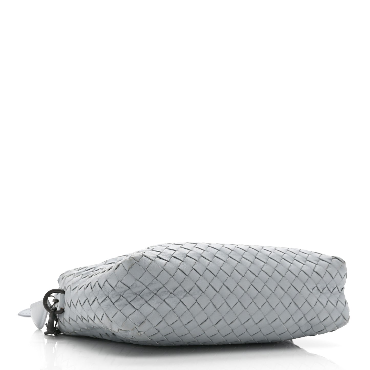Nappa Intrecciato Small Camera Bag Teal Washed