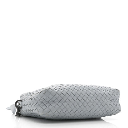 Bottega Veneta Nappa Intrecciato Small Camera Bag Teal Washed 4 of 11