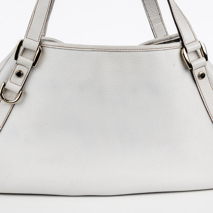 Gucci Calfskin Medium Abbey Shoulder Bag White 4 of 8