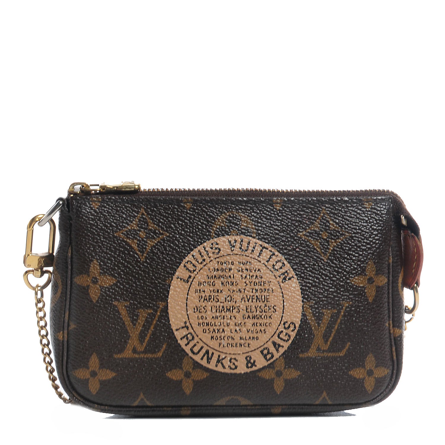 Louis Vuitton Monogram Complice Trunks and Bags Mini Pochette Accessories Beige 1 of 7