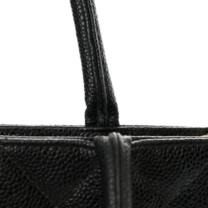 Chanel Caviar Quilted Medallion Tote Black 20 of 20