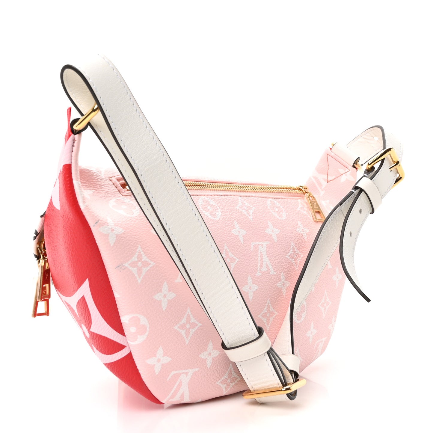 Monogram Giant Bumbag Rouge