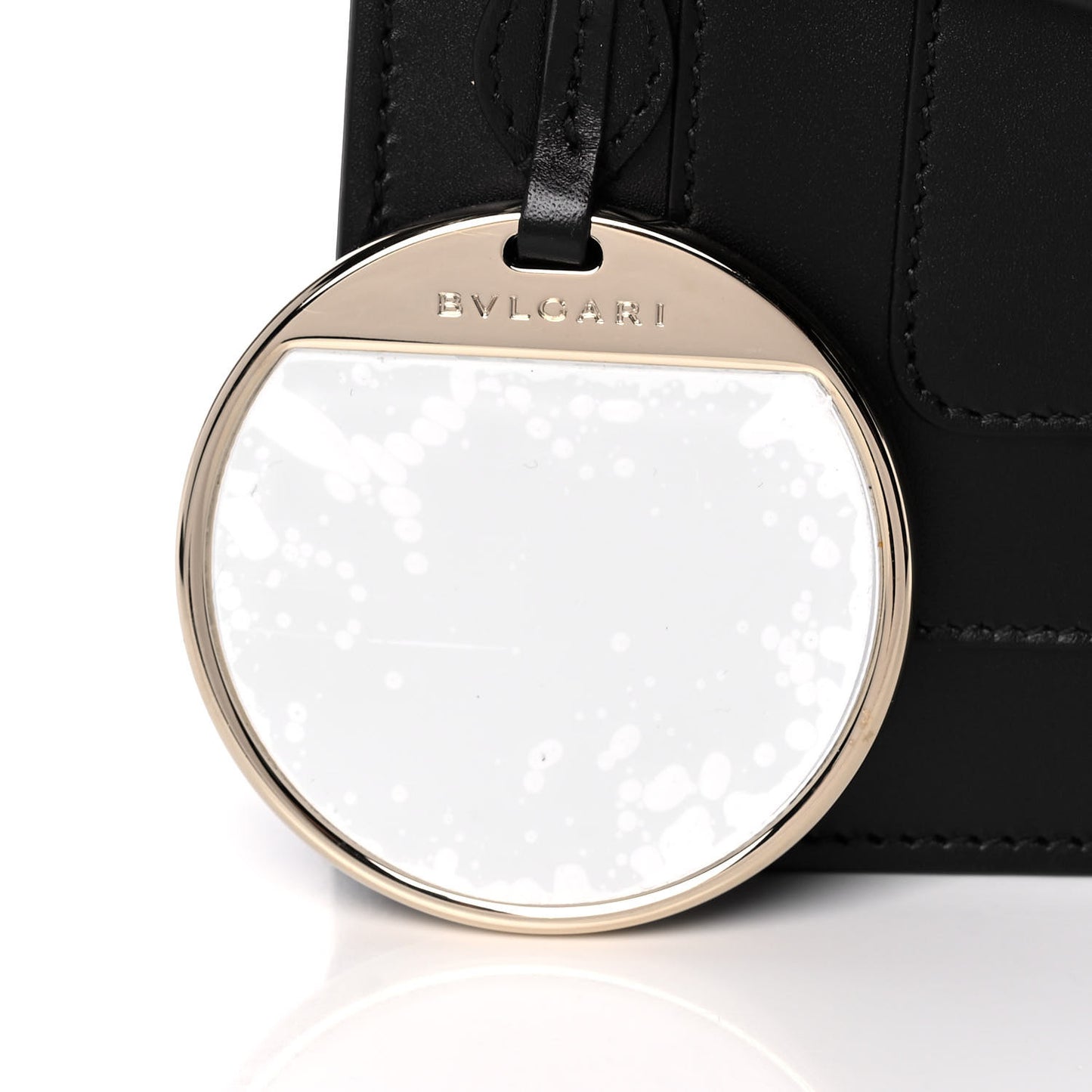 Calfskin Serpenti Forever Crossbody Bag Black