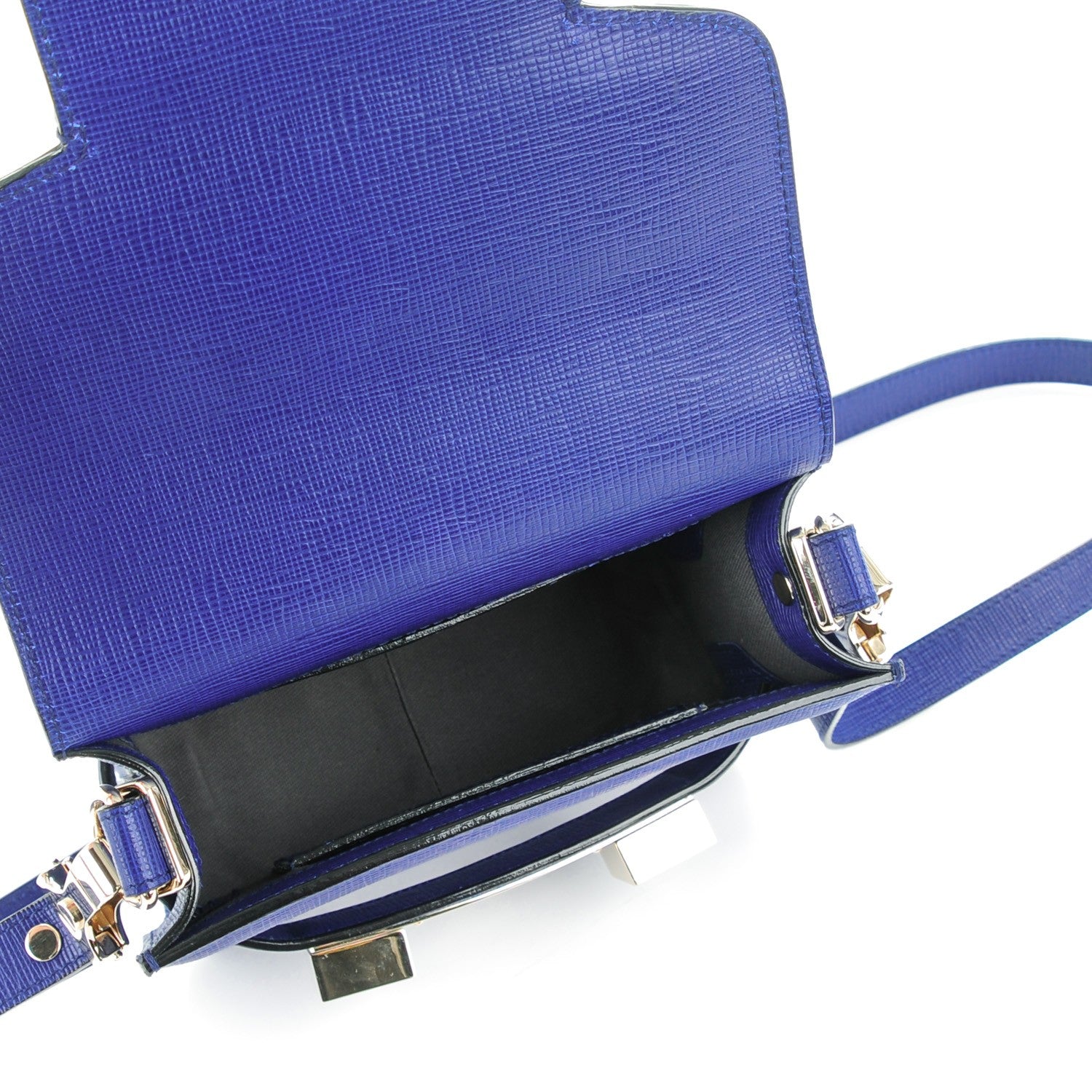 Proenza Schouler Linosa Calfskin Tiny PS11 Classic Shoulder Bag Ultramarine 5 of 7