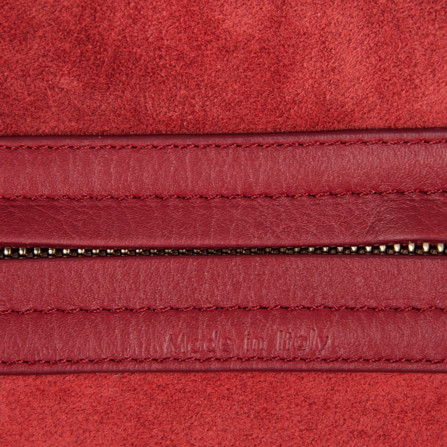 Supple Calfskin Medium Phantom Luggage Red