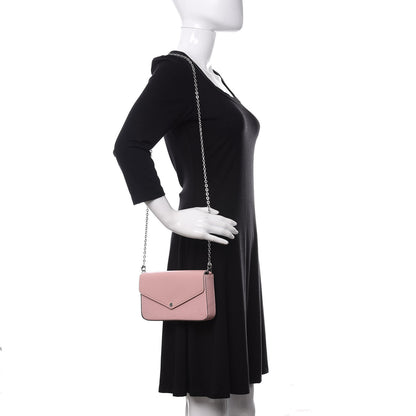 Louis Vuitton Epi Pochette Felicie Rose Ballerine 2 of 11