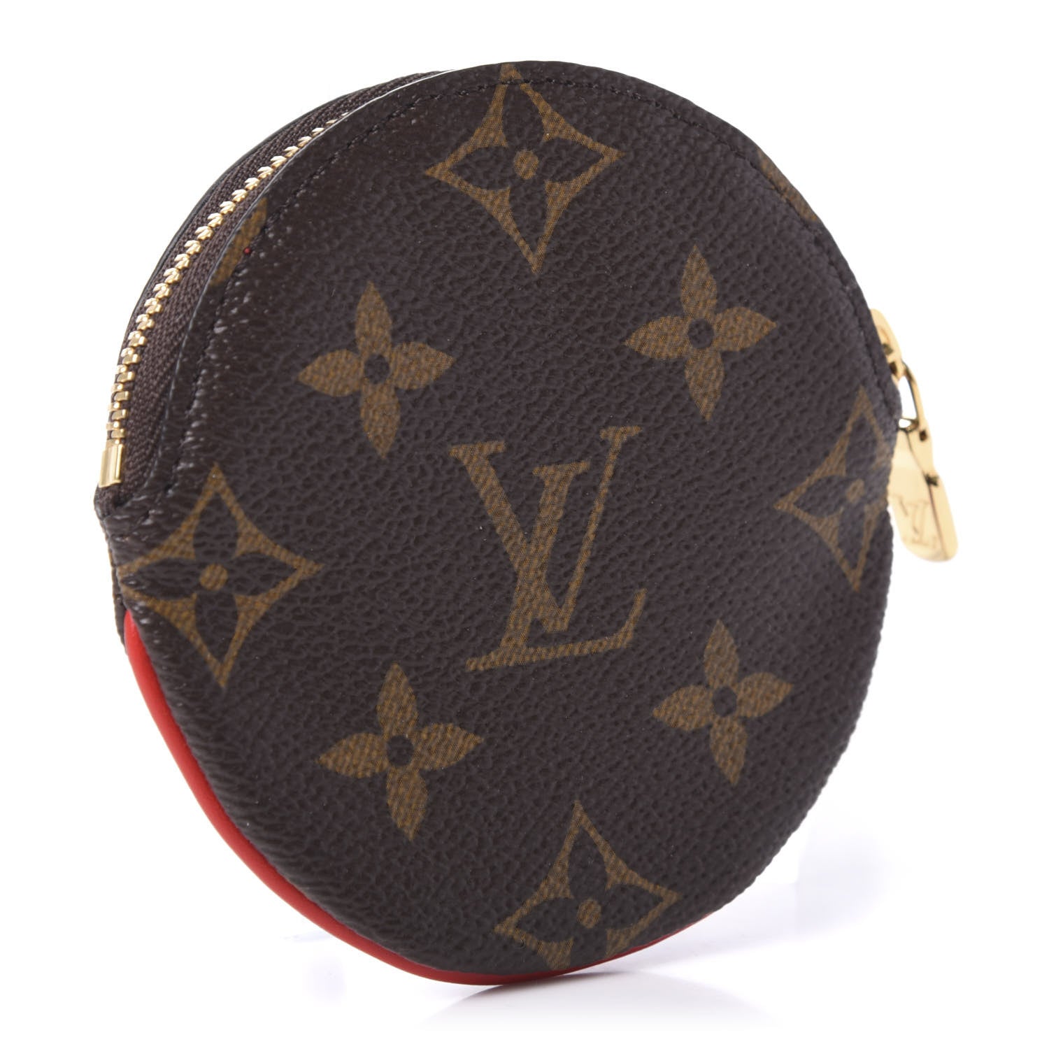 Louis Vuitton Monogram 2020 Christmas Animation Bumper Cars Round Coin Purse Coquelicot 3 of 9