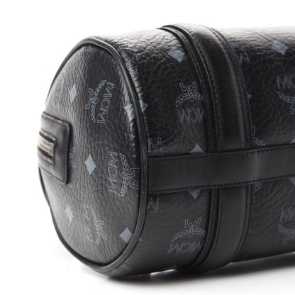 MCM Visetos Essential Barrel Bag Black 6 of 12