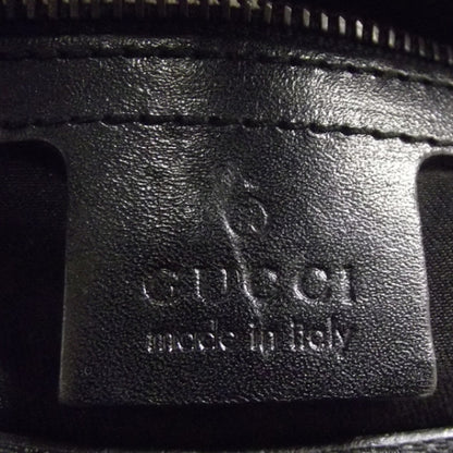 Gucci Monogram Horsebit Flap Bag Black/Pink 7 of 9
