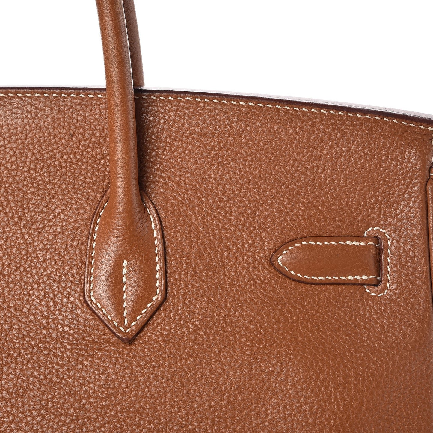 Taurillon Clemence Birkin 35 Gold