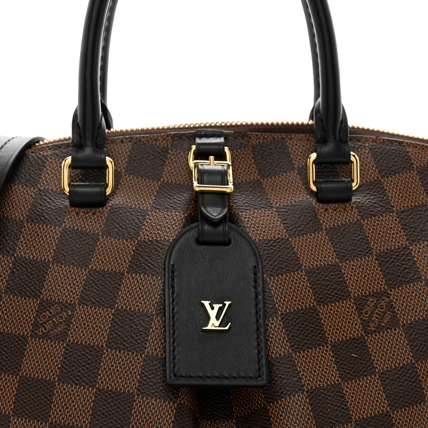 Damier Ebene Odeon Tote PM Black