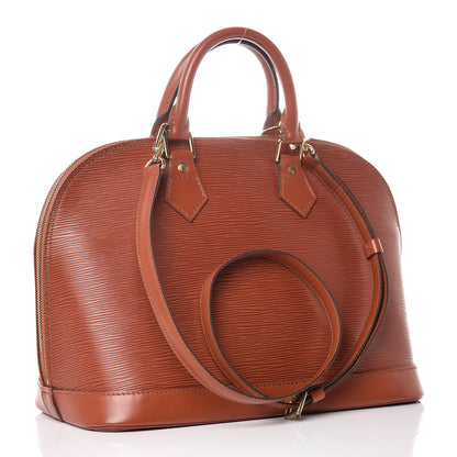 Louis Vuitton Epi Alma PM Kenyan Fawn 4 of 14
