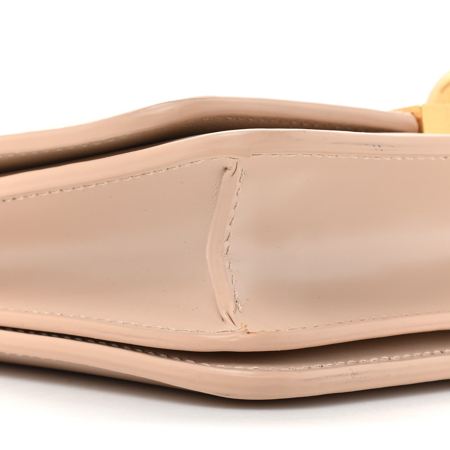 Bottega Veneta Spazzolato Calfskin Classic Mini BV Bag Nude 8 of 14