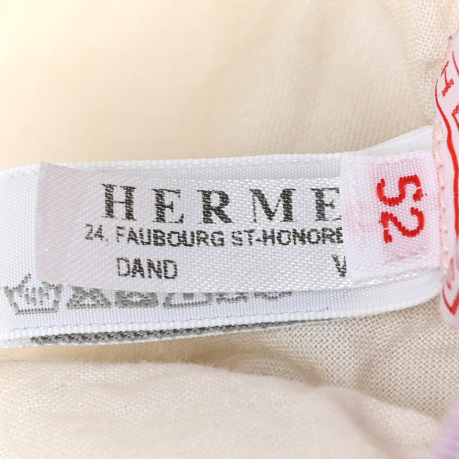 Hermes Canvas Petit Chalutier Bucket Hat 52 Grenadine 4 of 5