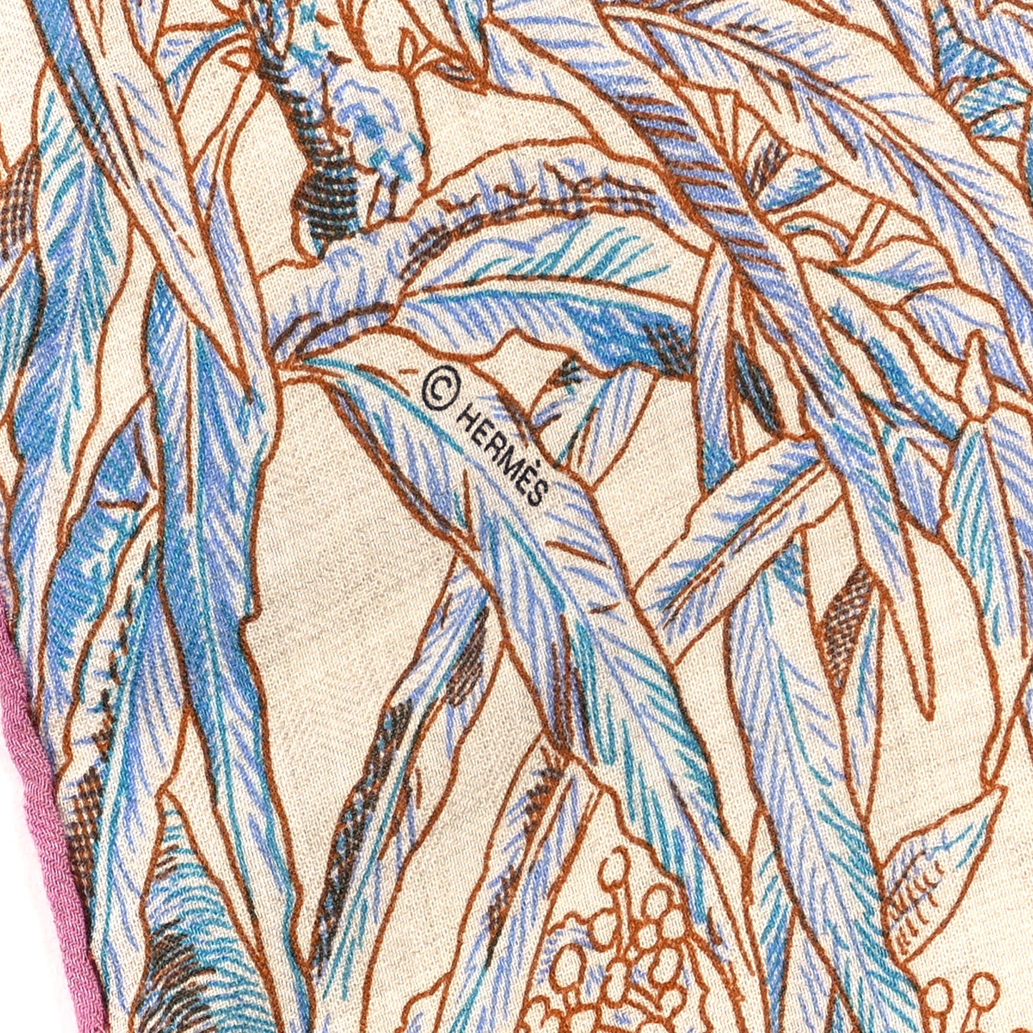 Cashmere Silk All'Orto Botanico di Palermo 140 Rose Naturel Bleu