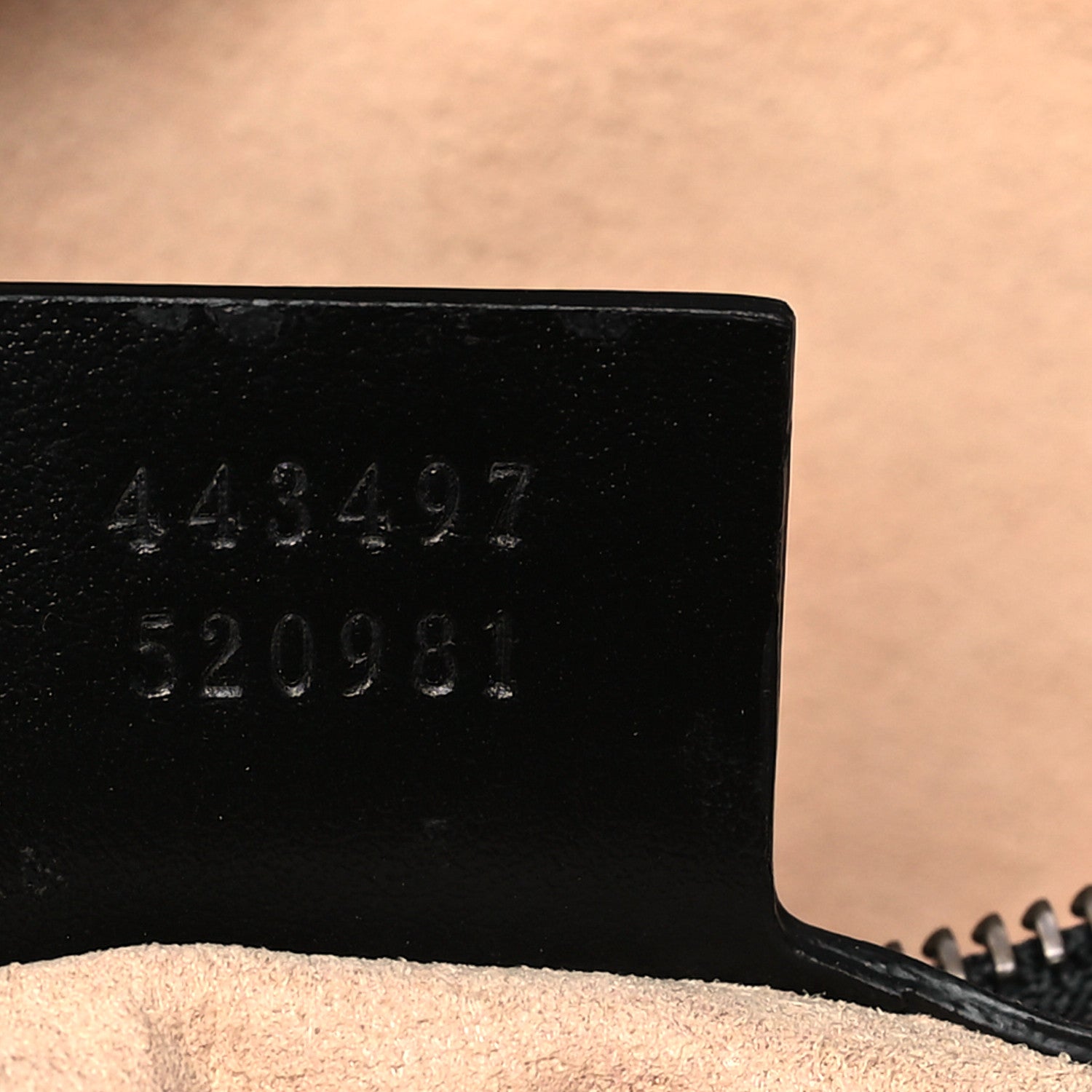 Gucci Calfskin Matelasse Small GG Marmont Shoulder Bag Black 7 of 9