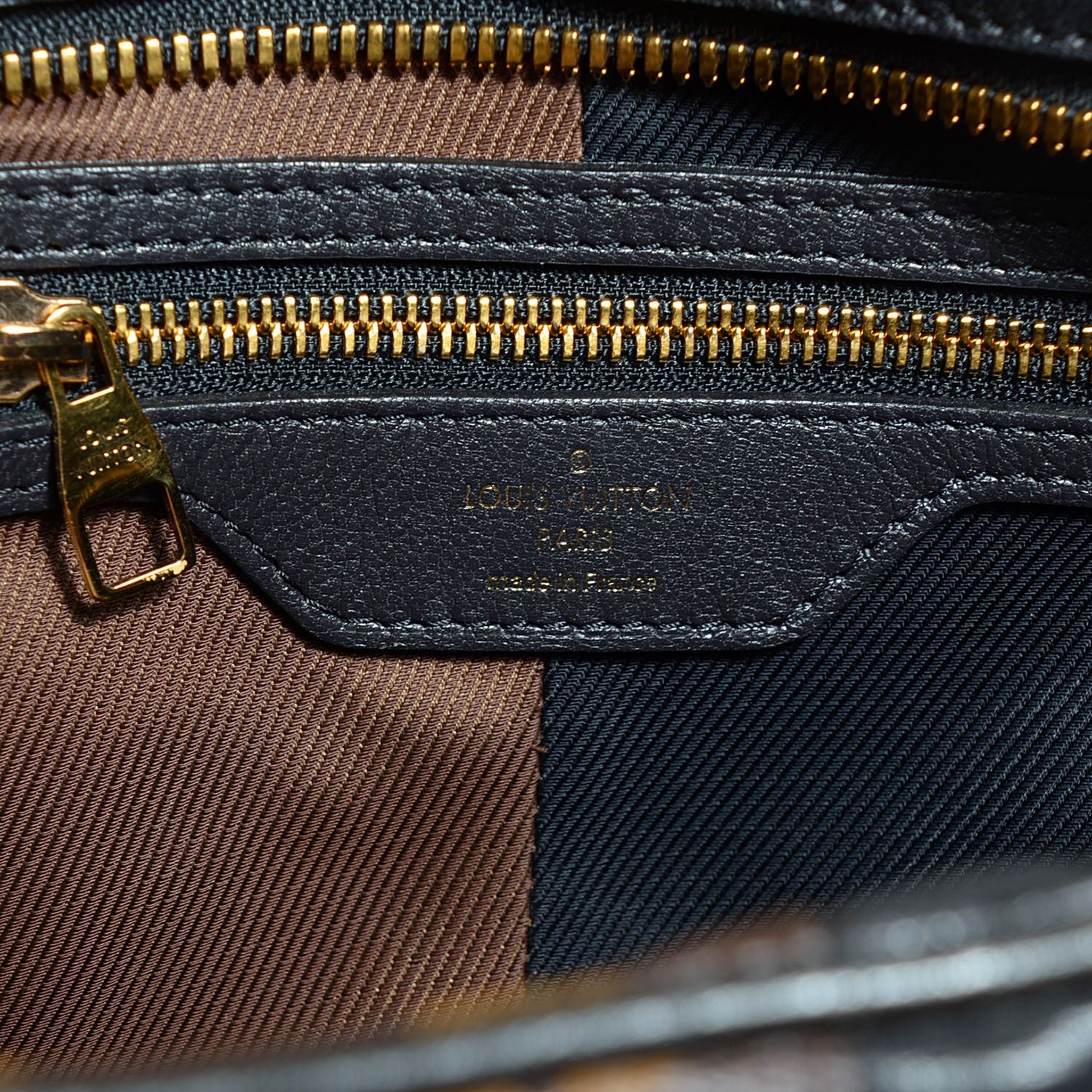 Louis Vuitton Monogram Stripes Medium Bag Marine 6 of 7