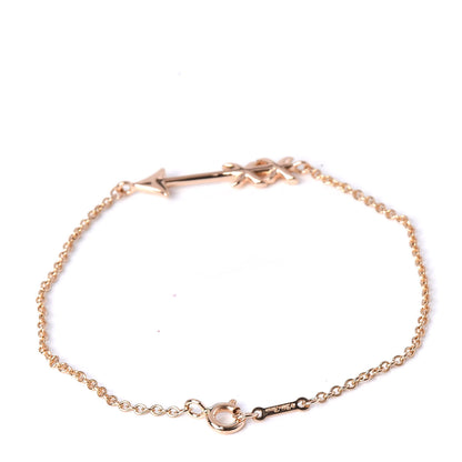 Tiffany 18K Rose Gold Paloma's Graffiti Arrow Bracelet 3 of 5