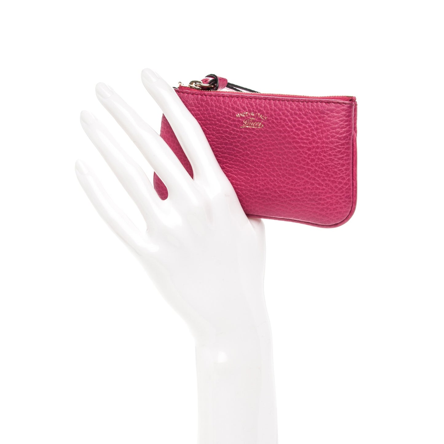 Dollar Calfskin Swing Key Case Blossom