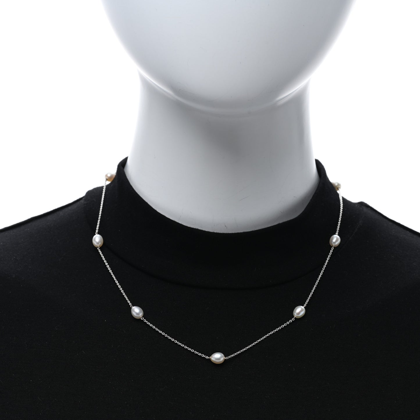 Sterling Silver Pearl Elsa Peretti Pearls By The Yard Necklace
