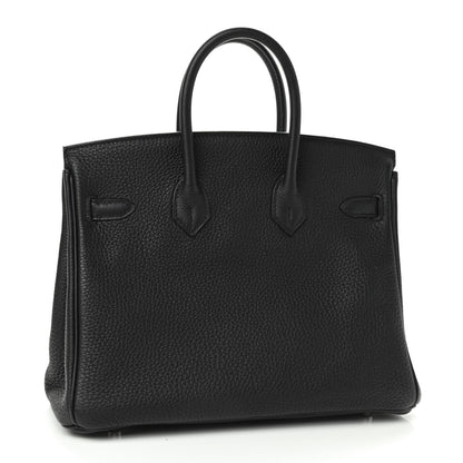 Hermes Togo Birkin 25 Black 3 of 10