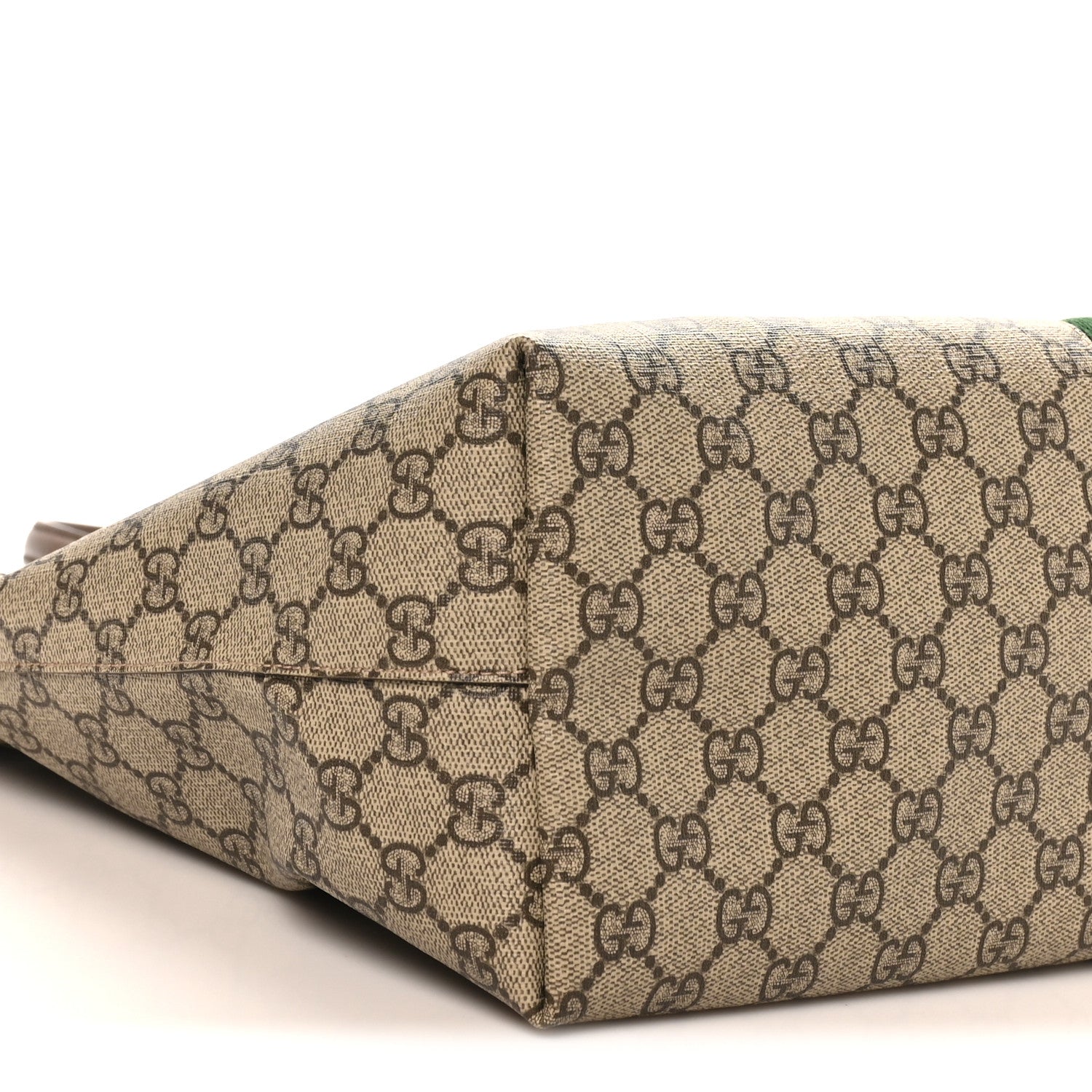 Gucci GG Supreme Monogram Medium Ophidia Shopping Tote Brown 8 of 9