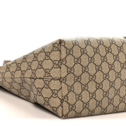 Gucci GG Supreme Monogram Medium Ophidia Shopping Tote Brown 8 of 9