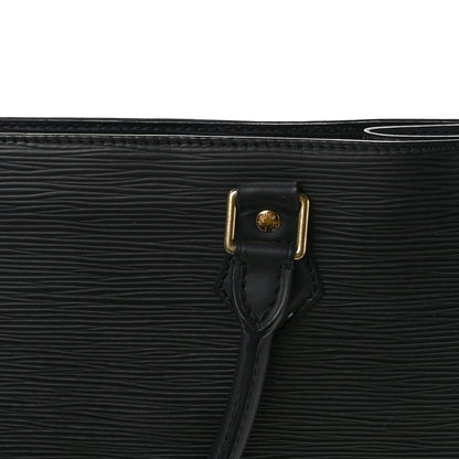 Louis Vuitton Epi Sac Plat PM Black 12 of 12