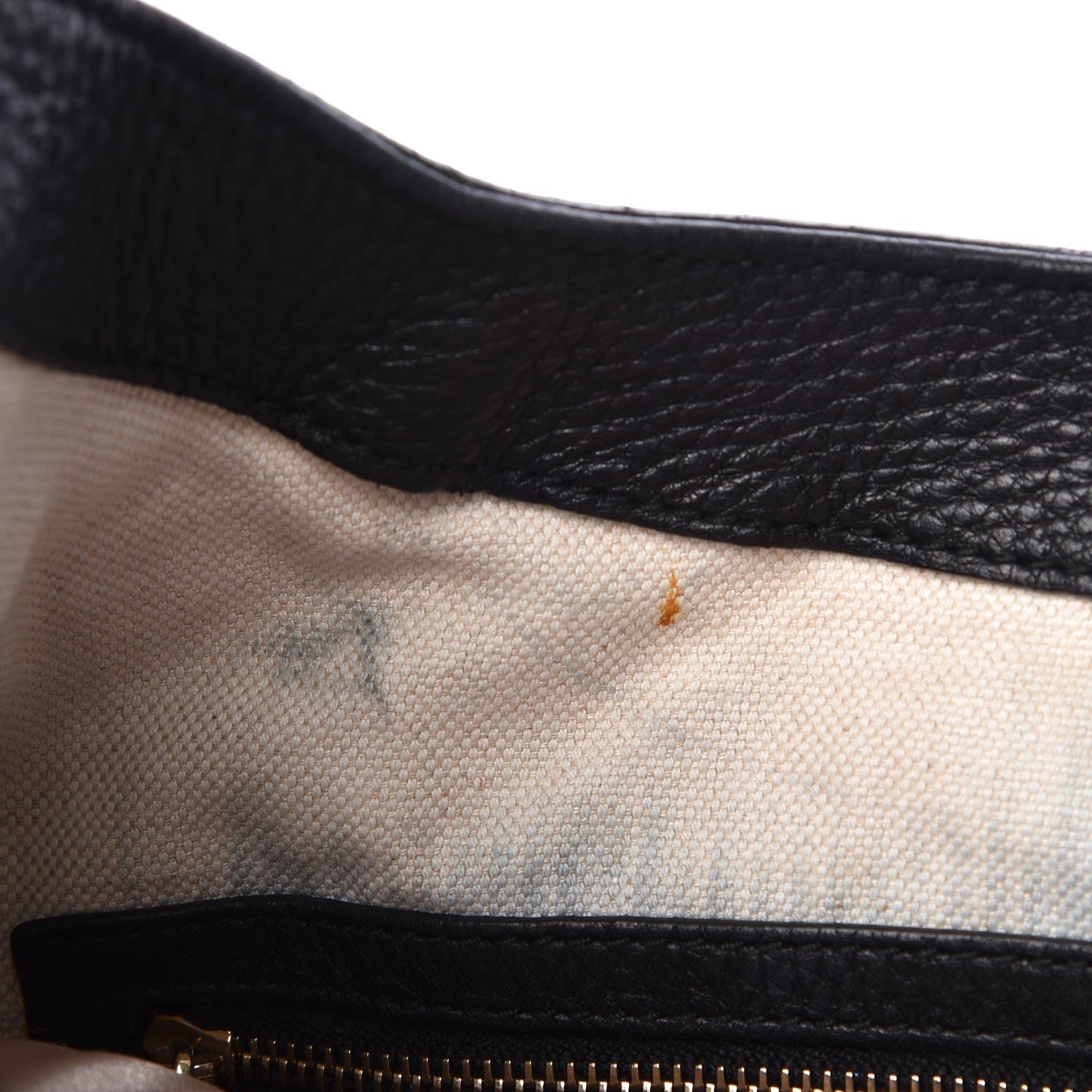 Gucci Pebbled Calfskin Medium Emily Hobo Black 10 of 15