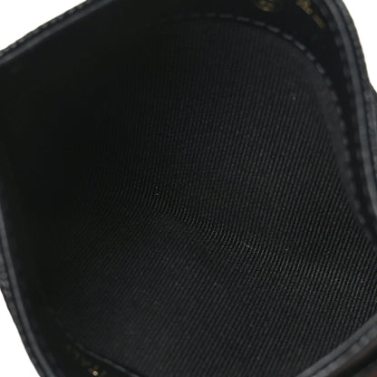 Chanel Caviar Camellia Embossed Card Holder Black 5 of 8