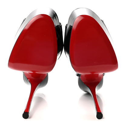 Christian Louboutin Patent So Jenlove 150 Pumps 35.5 Black 6 of 9