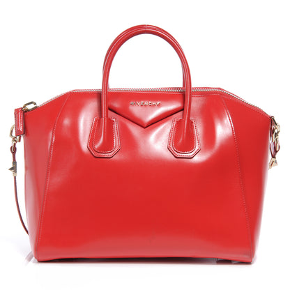 Givenchy Smooth Calfskin Medium Antigona Red 1 of 7