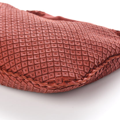 Bottega Veneta Nappa Medium Veneta Hobo Burnt Red 8 of 8