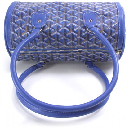 Goyard Goyardine Amakios PM Bowler Tote Bag Blue 6 of 11