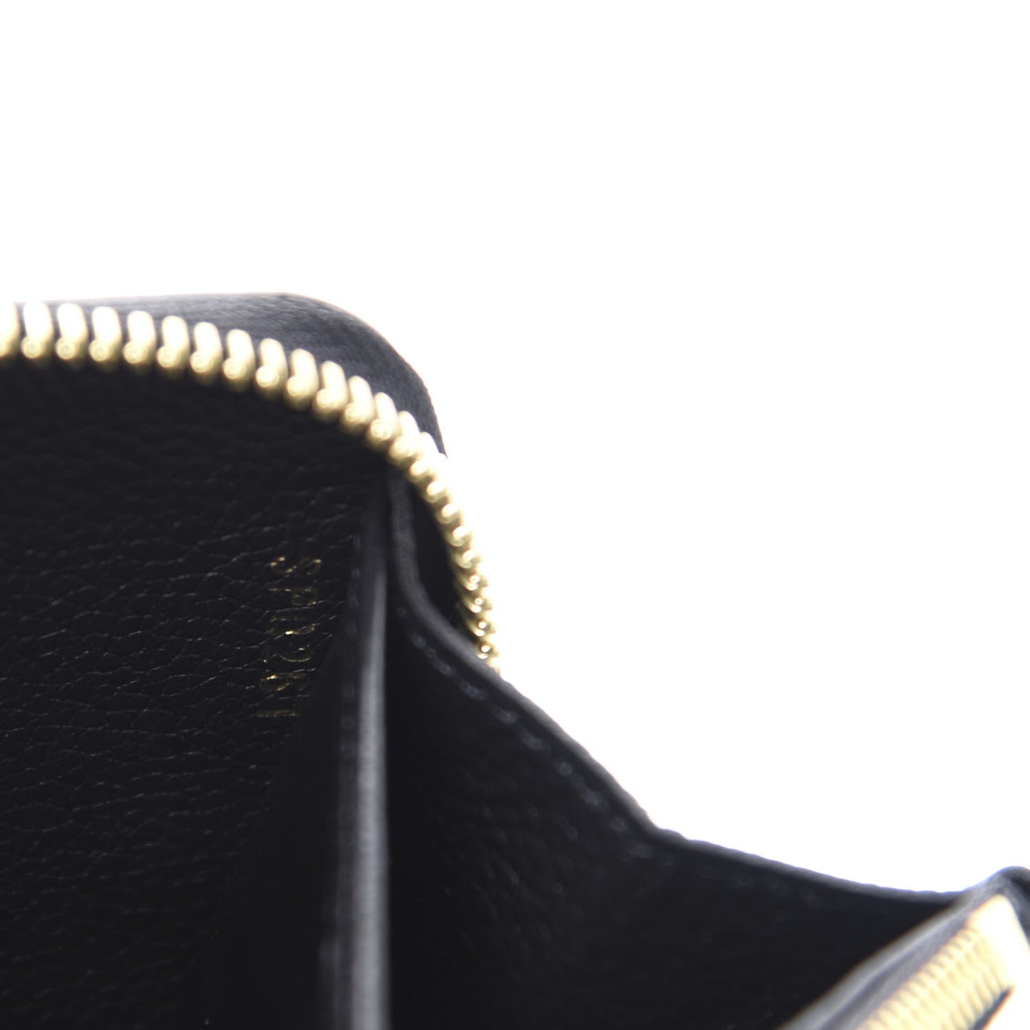 Empreinte Monogram Giant Zippy Wallet Black Beige