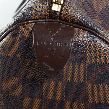 Louis Vuitton Damier Ebene Speedy 30 7 of 7