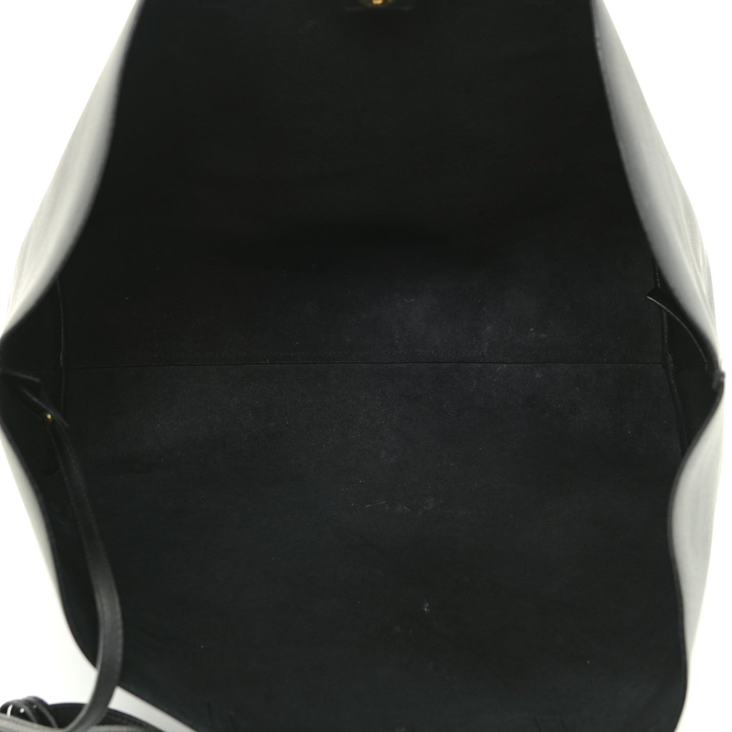 Calfskin Large Shopping Tote Black