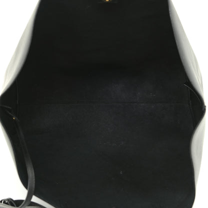 Saint Laurent Calfskin Large Shopping Tote Black 7 of 14