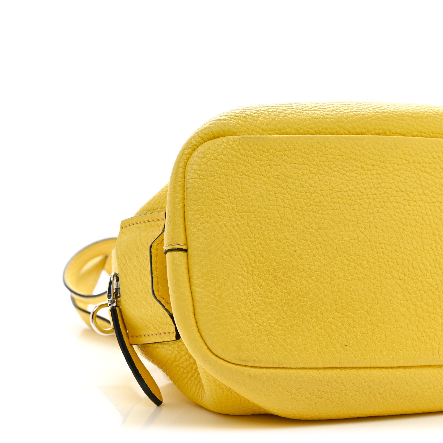 Prada Vitello Daino Dome Satchel Mimosa 9 of 12