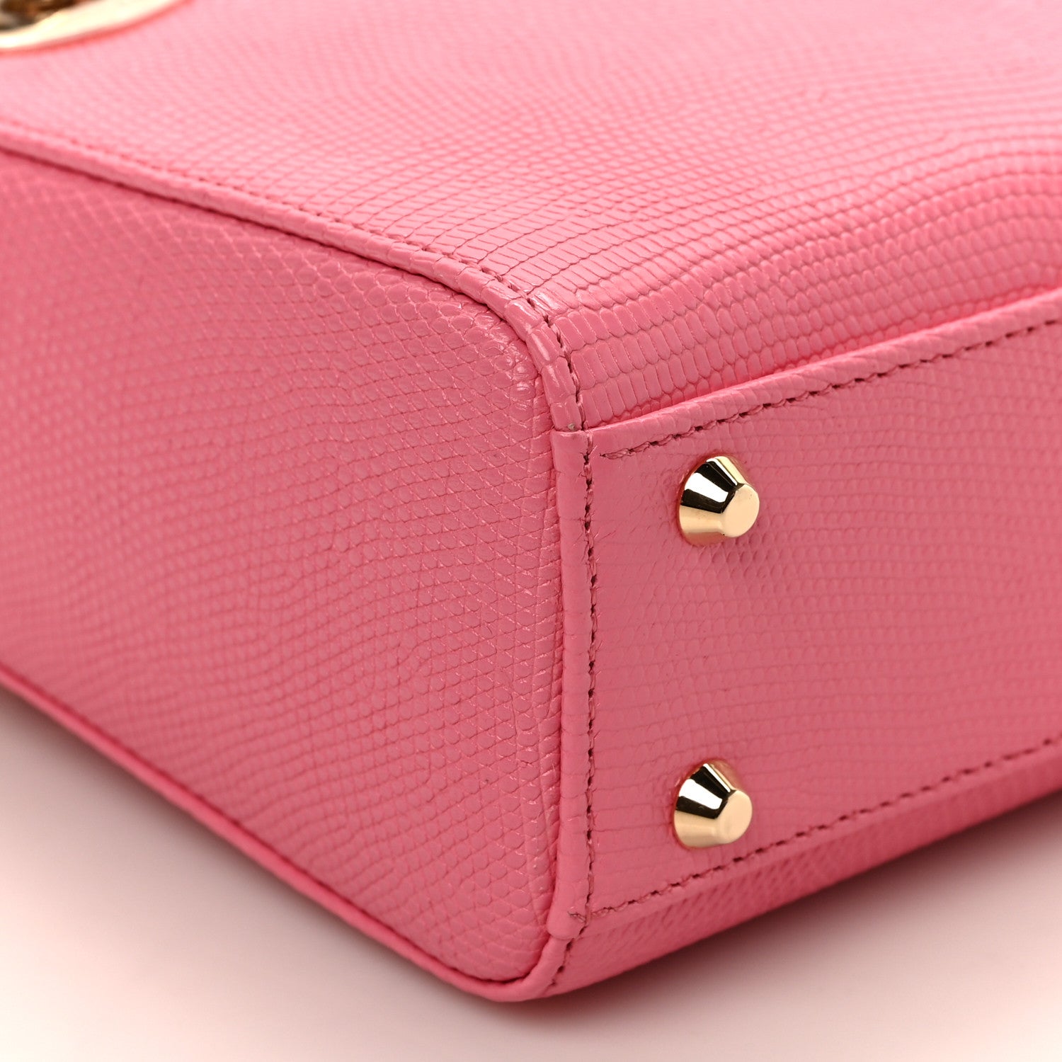 Christian Dior Lizard Mini Lady Dior Pink 7 of 8