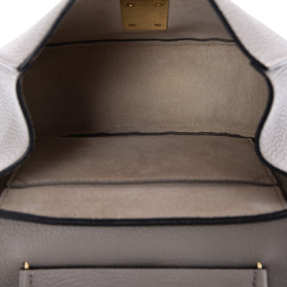 Chloe Grained Lambskin Mini Drew Shoulder Bag Motty Grey 5 of 7