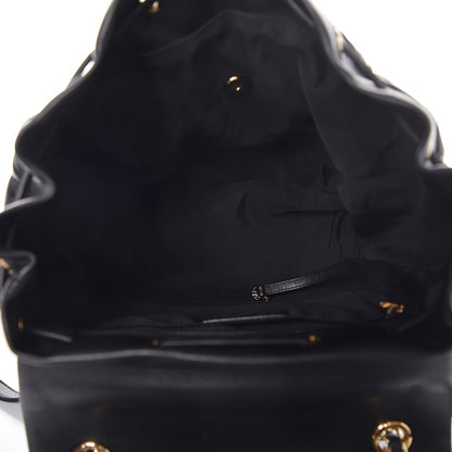 Chanel Calfskin Quilted Large Urban Spirit Backpack Black 5 of 7