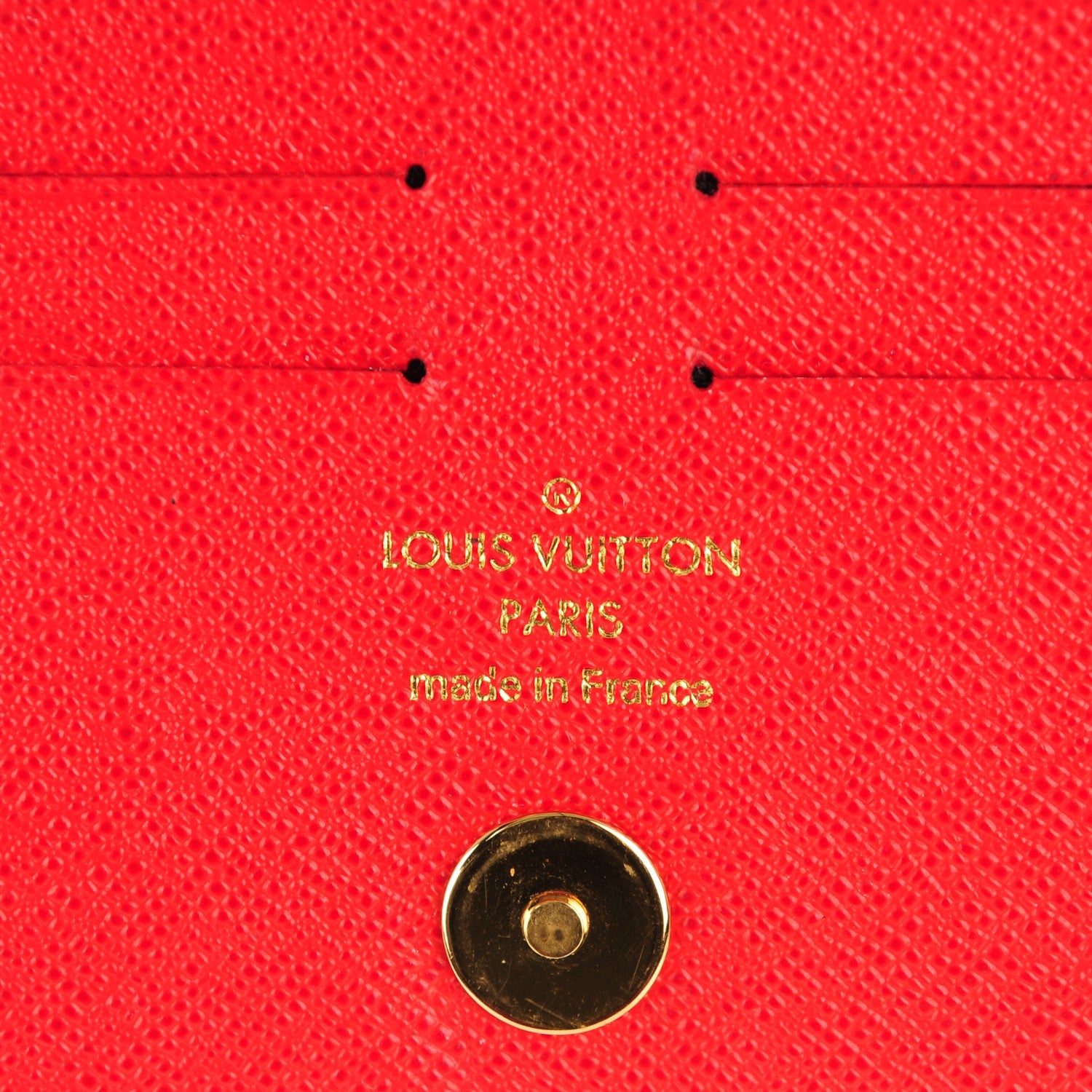 Louis Vuitton Monogram Adele Wallet Coquelicot 6 of 7