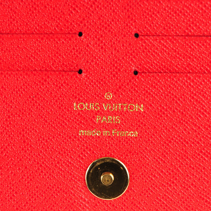 Louis Vuitton Monogram Adele Wallet Coquelicot 6 of 7