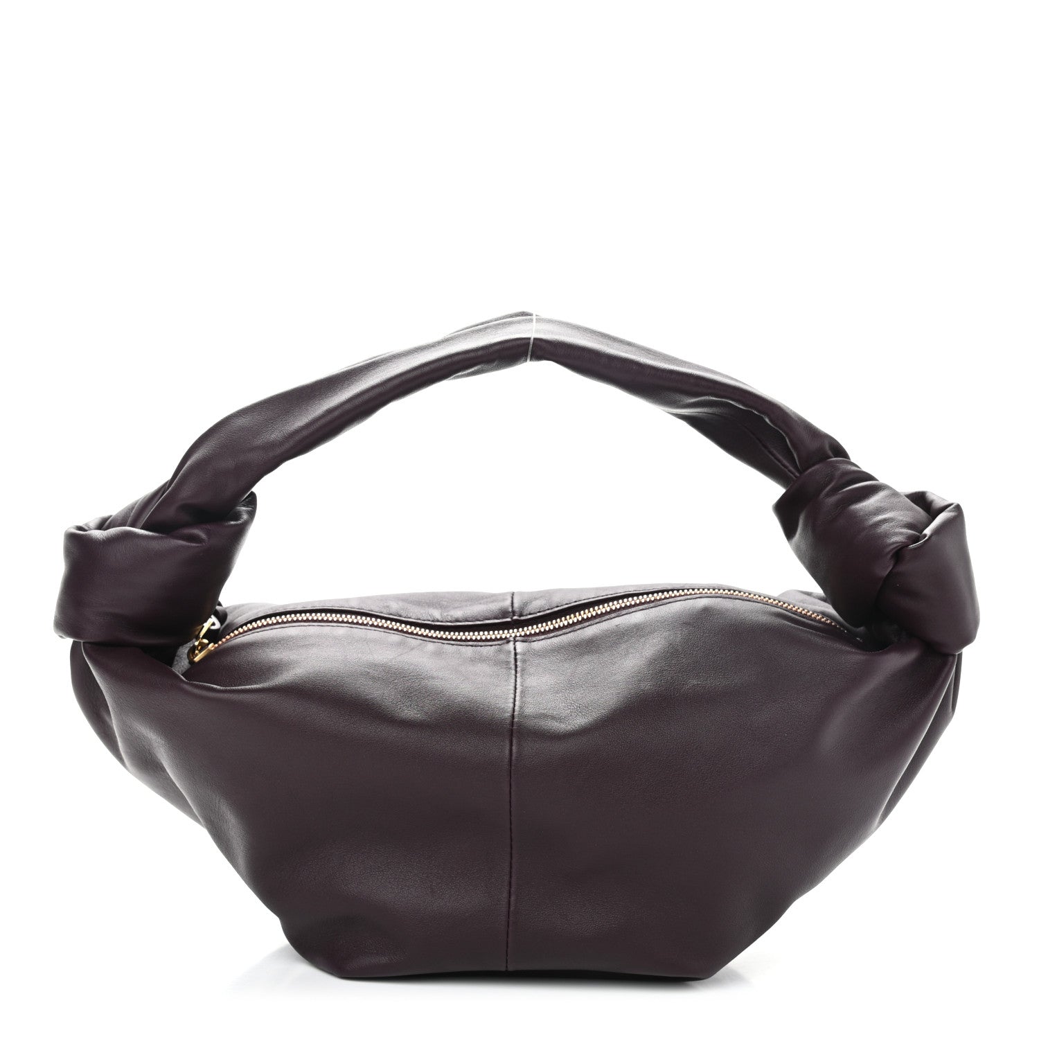 Bottega Veneta Nappa Mini Double Knot Bag Grape 1 of 9