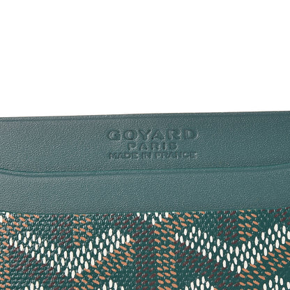 Goyard Goyardine Saint Sulpice Card Holder Green 6 of 7
