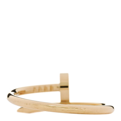 Cartier 18K Yellow Gold Small Juste Un Clou Ring 54 6.75 3 of 5