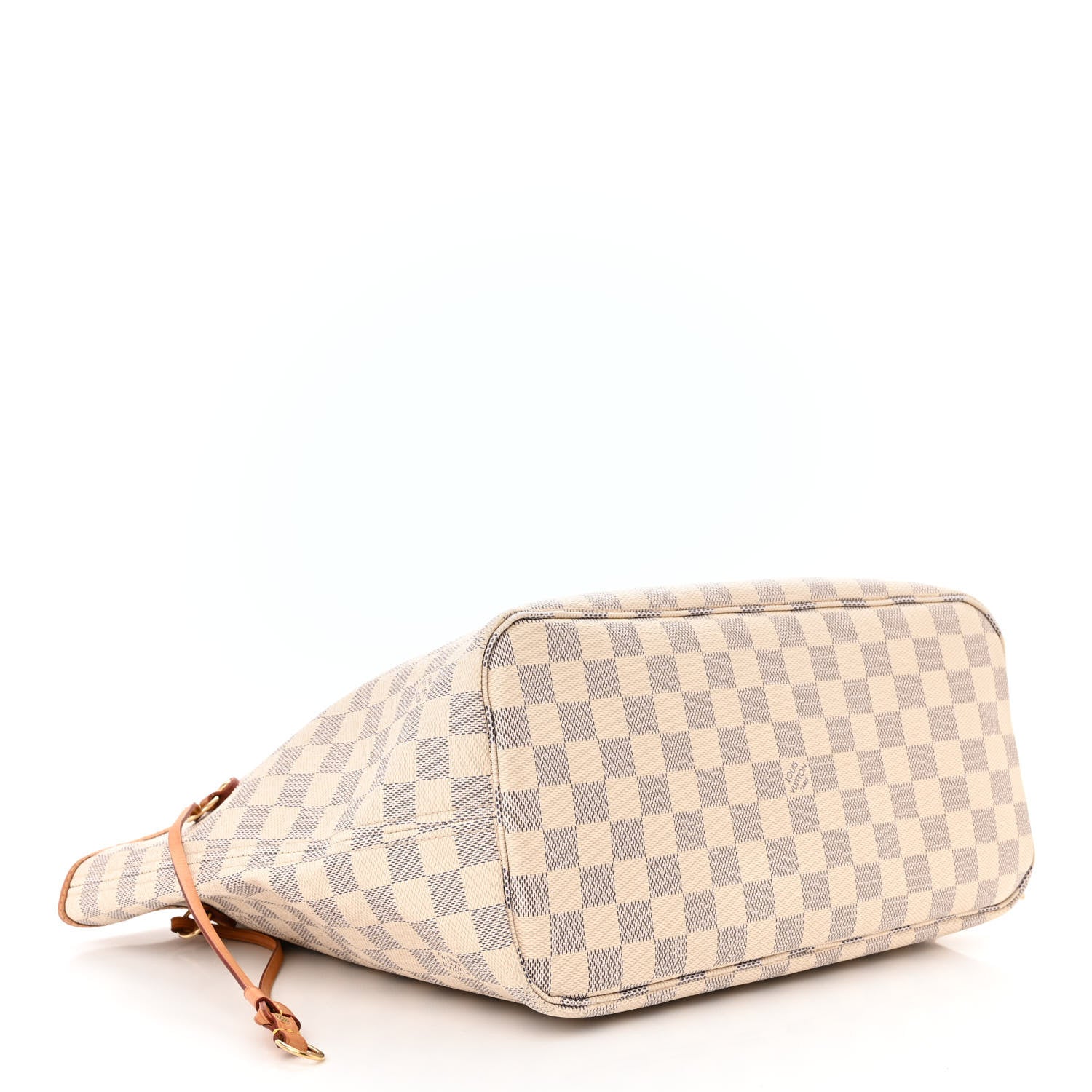 Louis Vuitton Damier Azur Neo Neverfull MM Rose Ballerine 4 of 16