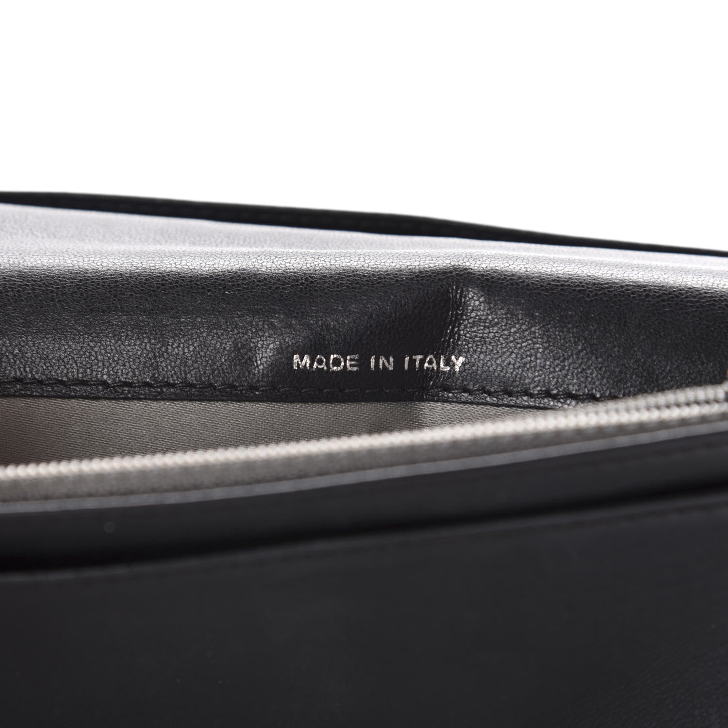 Chanel Lambskin Camellia Embossed Yen Wallet Black 9 of 10